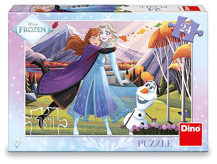Puzzle Dino Frozen: ölelés ...