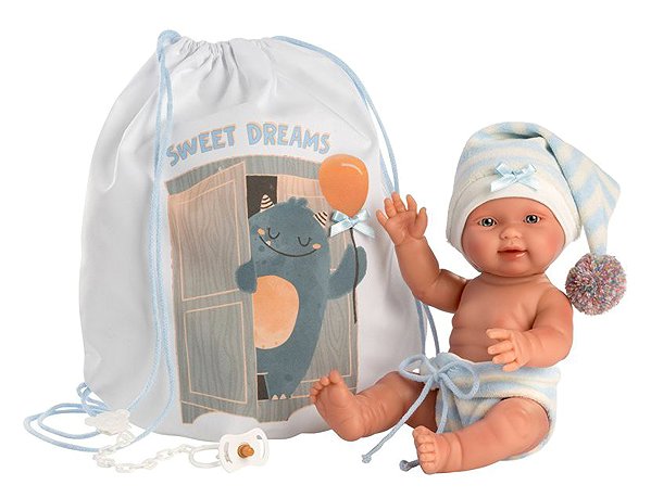 Játékbaba ruha Llorens M26-313 New Born játékbaba ruha + kiegészítők, 26 cm méretű ...