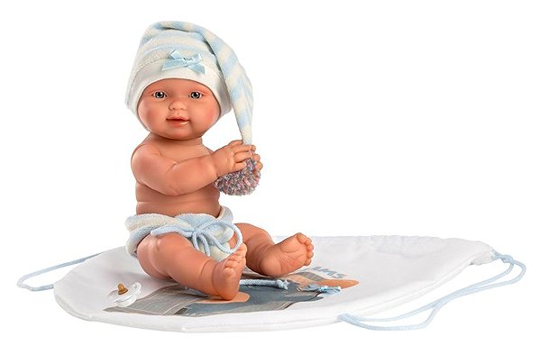 Játékbaba ruha Llorens M26-313 New Born játékbaba ruha + kiegészítők, 26 cm méretű ...