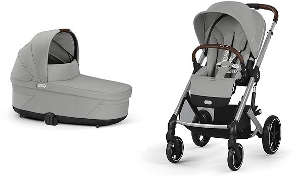 Baby Buggy Cybex Balios One Box comfort Stone Grey ...