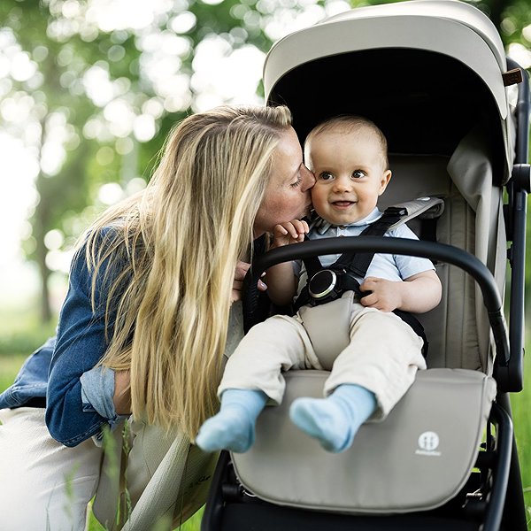 Baby Buggy PETITE&MARS Flip Platinum Grey ...