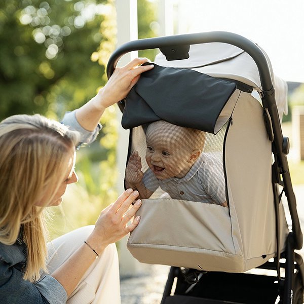 Baby Buggy PETITE&MARS Flip Platinum Grey ...
