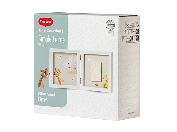 Tiny Love Simple Frame White Fingerprint Set Tiny Creations .