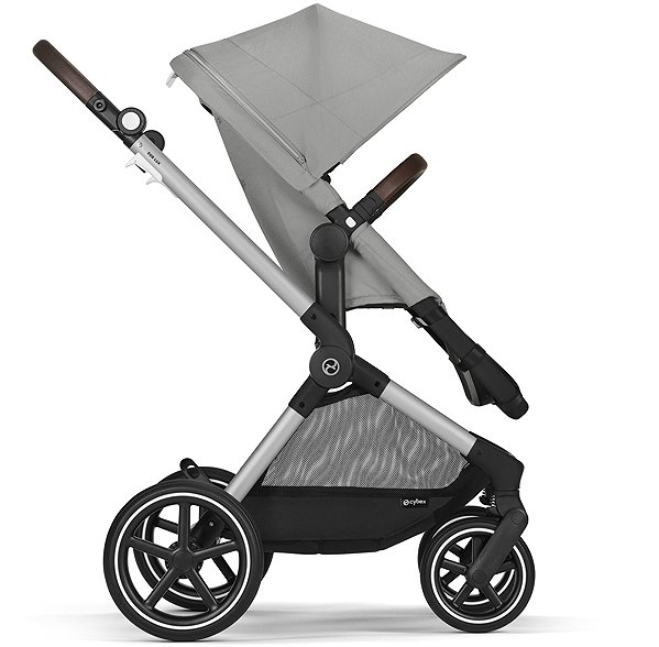 Baby Buggy Cybex Eos Lux SLV Stone Grey/mid grey ...