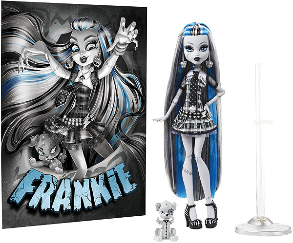 Monster High Reel Drama Frankie doll.