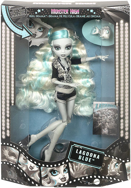 Monster High Reel Drama Lagoona doll.