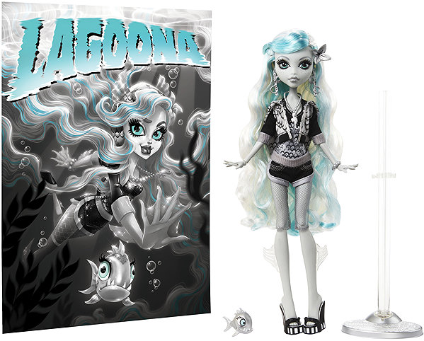Monster High Reel Drama Lagoona doll.