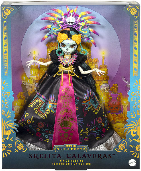 Monster High Skullector Skelita Calaveras doll.