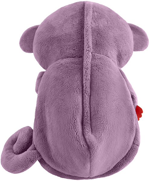 Fisher-Price Cuddly and soothing purple monkey .