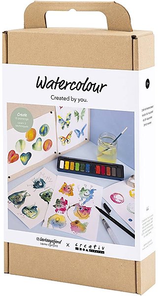 colouring page Creativ Company Craft Kit Watercolour .