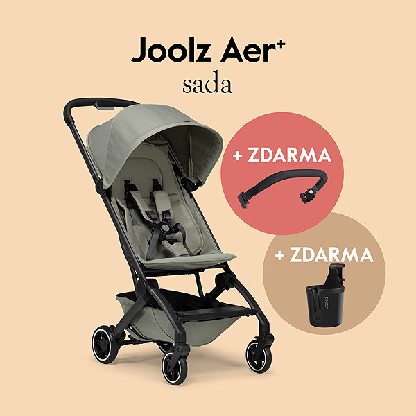 Baby Buggy Joolz Aer+ Sage green with handle and drink holder ...