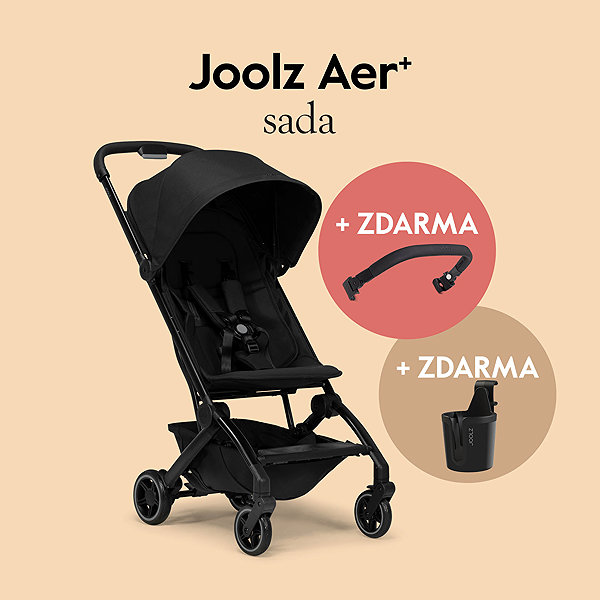 Baby Buggy Joolz Aer+ Space black with handle and drink holder ...
