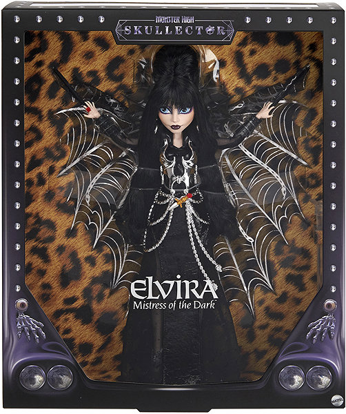 Játékbaba Monster High Skullector Elvira ...