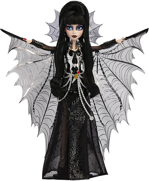 Játékbaba Monster High Skullector Elvira ...