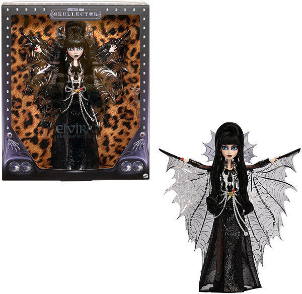 Játékbaba Monster High Skullector Elvira ...