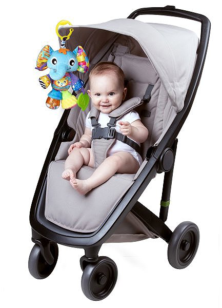 Playgro Elephant Elly stroller toy.