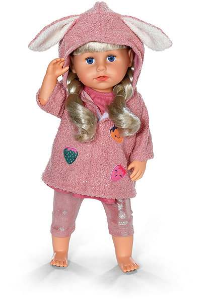 Puppenkleidung BABY born Outfit mit Mantel und Kleid, 43 cm ...