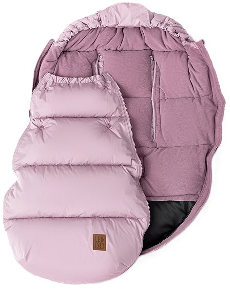 Fusak do kočíka Leokid Olaf Foggy Pink New ...