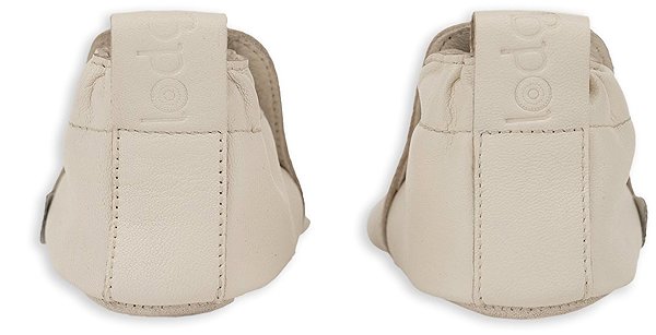 Lodger Leather caps Birch 9-12m .