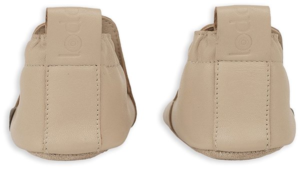 Lodger Leather slippers Beige 15-18m .
