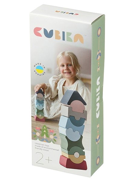 Folding tower Cubika Pastel 16112 Balancing tower IX .