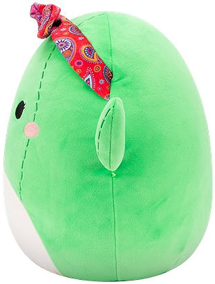 Squishmallows Cactus plush with Maritza headband.