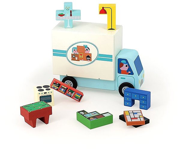 Vilac Load It Right! Movers shape sorter.