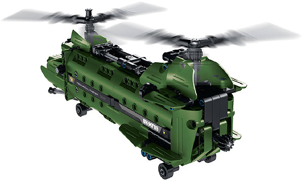 Építőjáték iM. Master Helikopter 2in1 mechanikus meghajtással ...