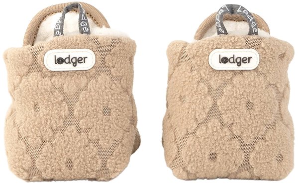 Lodger Slipper Folklore Fleece Beige 0-3m .
