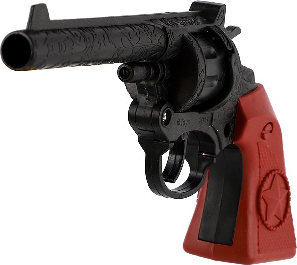 Játékpisztoly Teddies Patronos revolver, 20 cm ...