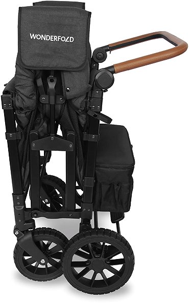 Baby Buggy Wonderfold Baby stroller for 4 children W4 Luxe volcano black ...