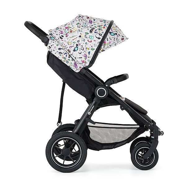 Baby Buggy PETITE&MARS Street2 Air Black Limited 100 Tattoo ...