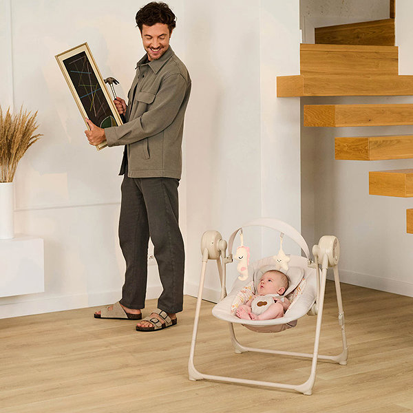 Baby Rocker Kinderkraft Swingee Swing Beige ...