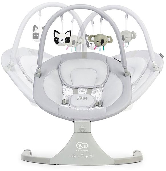Baby Rocker Kinderkraft Luli 2in1 Grey ...
