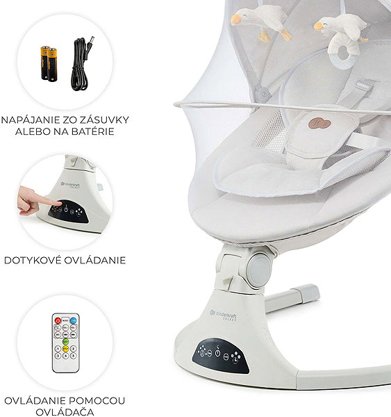 Baby Rocker Kinderkraft Select Tulsy 2in1 Beige ...
