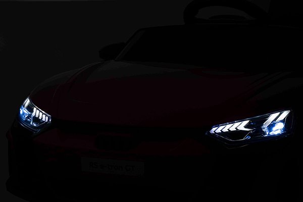 Elektrické auto pre deti Audi RS E-Tron GT, 12V modré ...