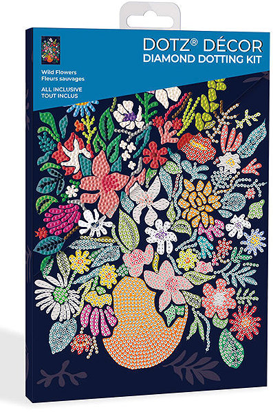 Diamond Painting Diamond Dotz Décor Flowers .