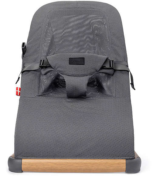 Kidnort Moln baby bouncer in grey.
