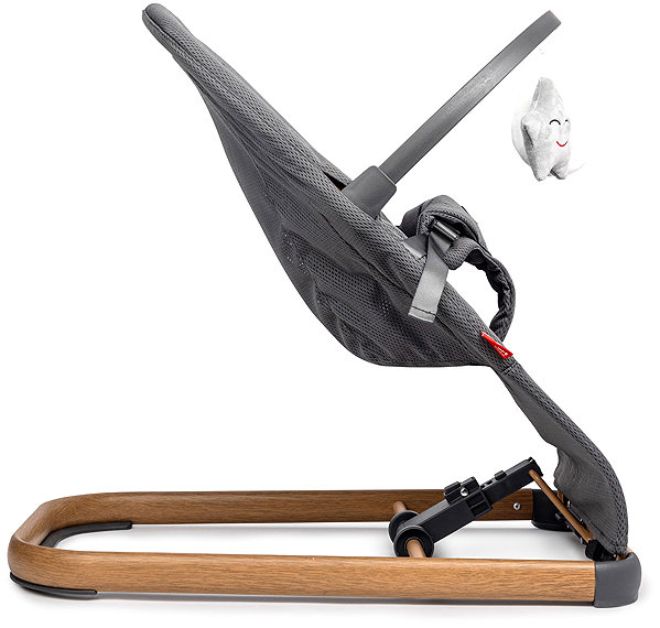 Kidnort Moln baby bouncer in grey.