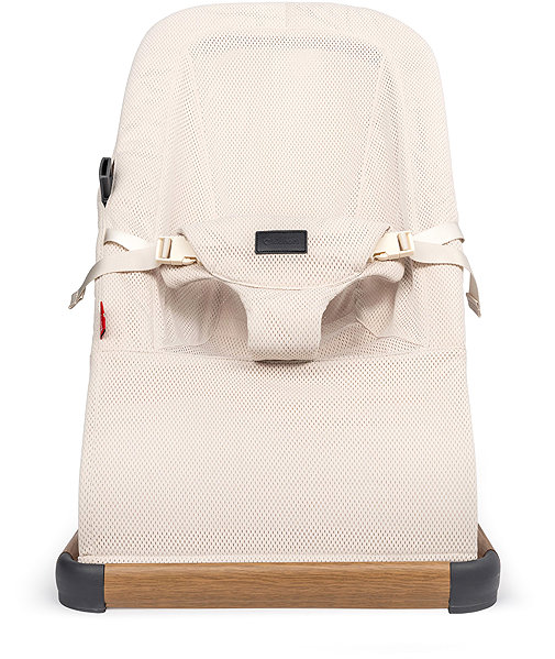 Kidnort Moln baby bouncer in beige.