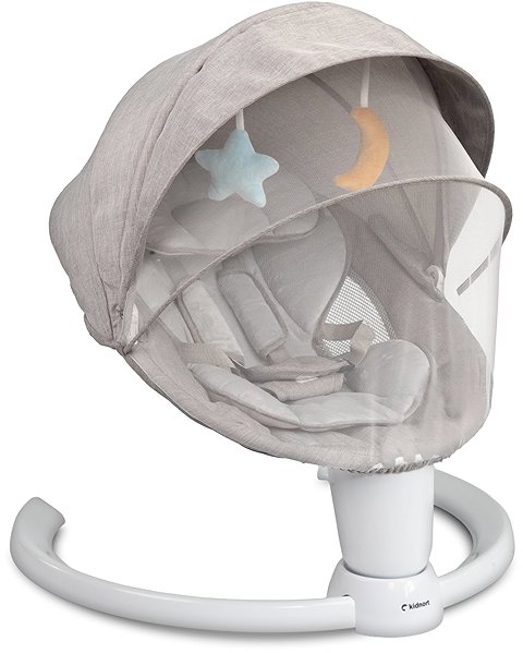 Kidnort Electric Bouncer Drom grey.