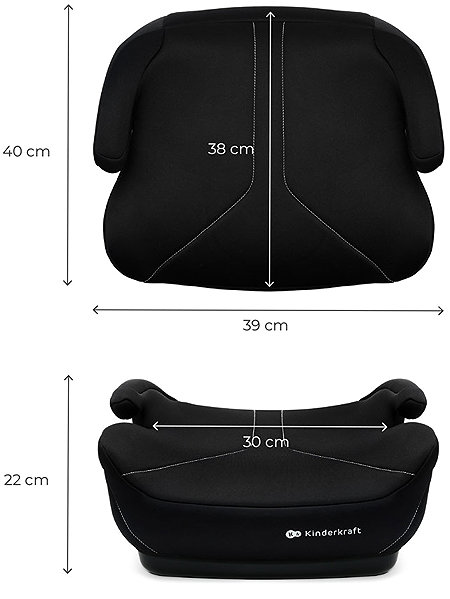 Ülésmagasító Kinderkraft I-Boost 2, fekete ...