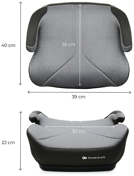 Ülésmagasító Kinderkraft I-Boost 2, szürke ...