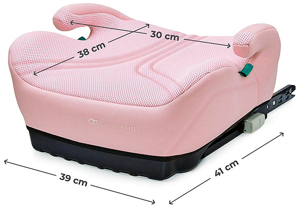 Kinderkraft I-Boost 2 Pro Pink booster seat.