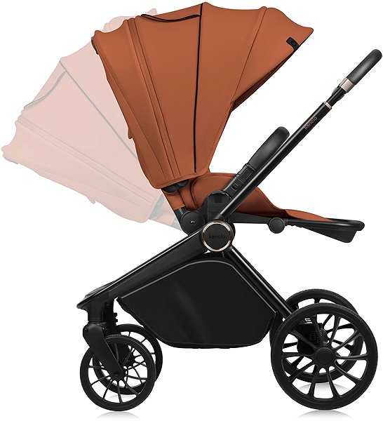 Baby Buggy Lionelo Mika Plus Brown Rust ...