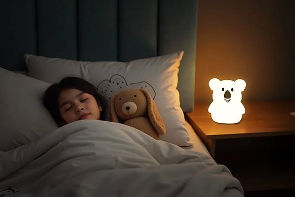 Éjszakai fény Zopa LED lámpa - Koala, M méretű ...
