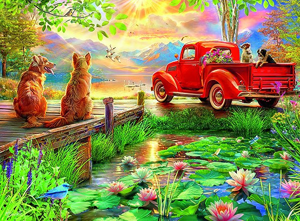 Puzzle Ravensburger 120018476 Letné očarenie ...