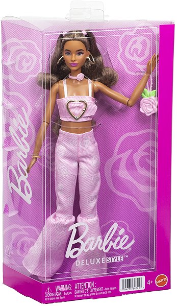 Puppe Barbie Deluxe Style Model #12 mit Rosen ...