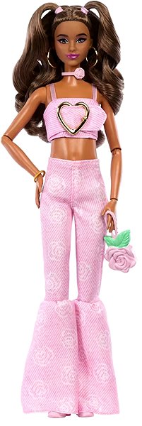 Puppe Barbie Deluxe Style Model #12 mit Rosen ...