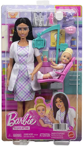 Puppe Barbie Beruf Zahnärztin brünett ...
